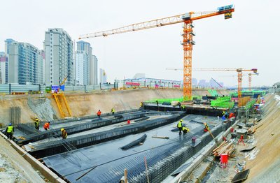 地鐵建設全速推進 城市發展的動脈工程